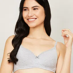 Ginger by Lifestyle Women Grey Lightly Padded & Non-Wired Seamless Bra-1000011524077-picture-17