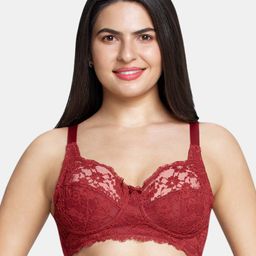Amante Non Padded Cotton Support Lace Bra - BRA75101-55