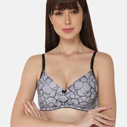 intimacy LINGERIE Geometric Printed All Day Comfort Bra Medium Coverage Lightly Padded-14