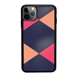 macmerise Blue & Pink Printed Design iPhone 11 Pro Max Bumper Back Case-13
