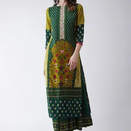 Pannkh Women Floral Printed Kurta-image-64