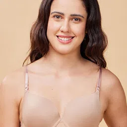 Enamor Dope Dye Ecolite Fabric Smooth Full Coverage Underwired Push-Up Bra F114-picture-21