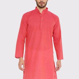 Maharaja Mandarin Collar Straight Kurta-picture-20