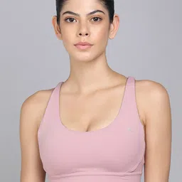 KOBO Full Coverage Moisture Wicking Sports Bra-5