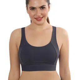 Bella Voste Rapid-Dry Full Coverage Seamless Lightly Padded Workout Bra-360 Degree Support-picture-24