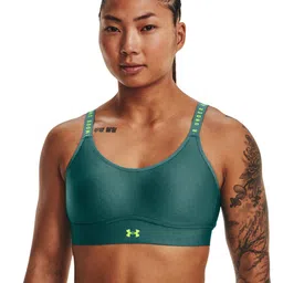 UNDER ARMOUR UA Infinity Typography Printed Full Coverage Lightly Padded Sports Bra-picture-15