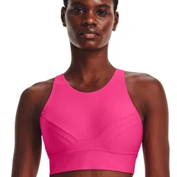 UNDER ARMOUR UA Infinity Mid Pintuck Full Coverage Lightly Padded Sports Bra-picture-41