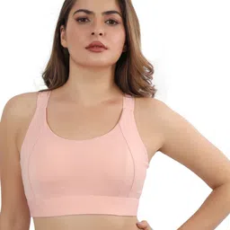 Bella Voste Lightly Padded Dry Fit High Support Workout Bra-All Day Comfort-image-78
