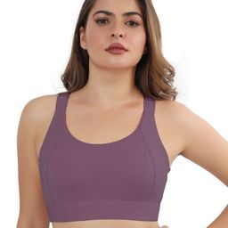 Bella Voste Lightly Padded Dry Fit High Support Workout Bra- All Day Comfort-image-76