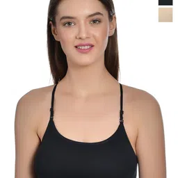 Aimly Pack of 3 Full Coverage Non-Padded Non-Wired Sports Bra-11