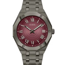 GUESS Men Water Resistance Stainless Steel Analogue Watch GW0575G5-34