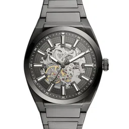 Fossil Everett Smoke Men Grey Bracelet Style Analogue Watch-21