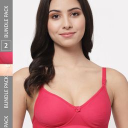 Docare Full Coverage Seamless Lightly Padded Cotton T-shirt Bra With All Day Confort-picture-11
