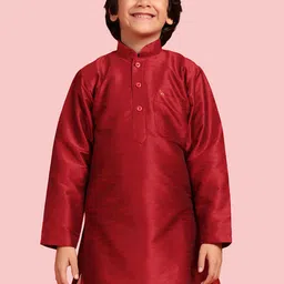 Aj DEZInES Boys Mandarin Collar Kurta-image-14