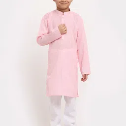 KRAFT INDIA Boys Pink Kurta-picture-32