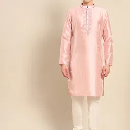 Amodh by Kisah Embroidered Thread Work Kurta-image-23