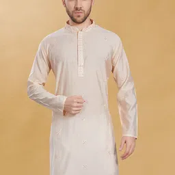 DIVISIVE Men Embroidered Thread Work Kurta-picture-25
