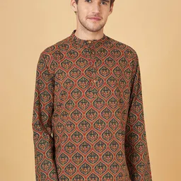 YU by Pantaloons Ethnic Motifs Printed Cotton Kurta-14