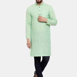 Sayesha Men Green Kurta-image-56