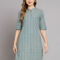 KALINI Printed Cotton Kurta-picture-32