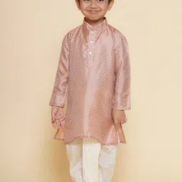 Sethukrishna Boys Mandarin Collar Kurta-40