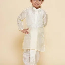 Sethukrishna Boys Mandarin Collar Kurta-17