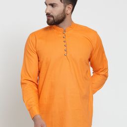 A-Okay Men Orange Kurta-picture-39