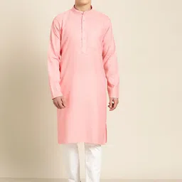 SOJANYA Mandarin Collar Straight Kurta-picture-34