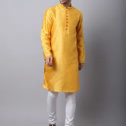even Geometric Woven Design Straight Kurta-image-97