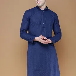 Sanwara Mandarin Collar Chikankari Straight Kurta-picture-39