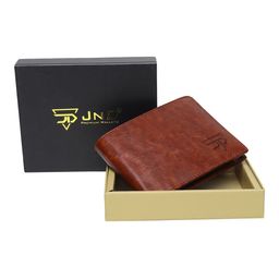 JND Men PU Two Fold Wallet-17