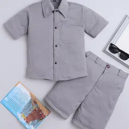 BAESD Boys Shirt with Shorts-image-95