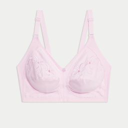 Marks & Spencer Women Floral Embroidered Non Wired Full Coverage Bra-18