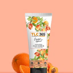 TLC 365 Orange & Apricot Exfoliating Face Scrub For Brightening - 100 ml-1