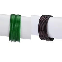 1ST TIME Women Green Bangle-74