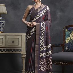 Anouk Rustic Bagh Zari Silk Blend Sungudi Saree-52