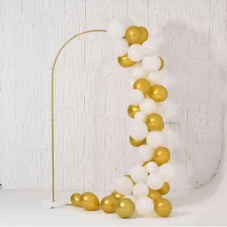 Special You 52 Pcs White & Yellow Balloons Festive Decor-37
