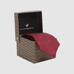 Blackberrys Men Woven Design Broad Tie-picture-52