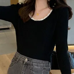 Outzidr Polyester Regular Crop Tops-picture-26