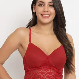 College Girl Medium Coverage Non-Wired Lightly Padded Bralette Bra With All Day Comfort-image-8