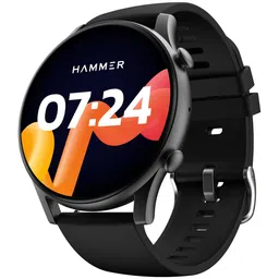 HAMMER Unisex Glide 1.43" AMOLED Smart Watch Round Dial with Bluetooth Calling-36