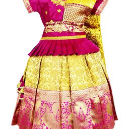 AMIRTHA FASHION Girls Ready to Wear Lehenga &-picture-15