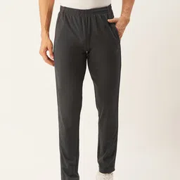 Sweet Dreams Men Charcoal Grey Solid Track Pants-image-27
