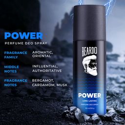 BEARDO Men Set of 3 Long Lasting Body Sprays - 100g each image 3