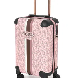 GUESS Printed Hard Sided Trolley Bag image 4