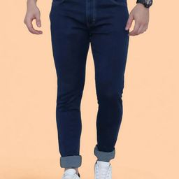 AWACK Men Comfort Regular Fit Mid-Rise Stretchable Denim Jeans-image-92