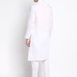 PulseIQ Men Ethnic Motifs Printed Regular Kurta with Pyjamas image 5
