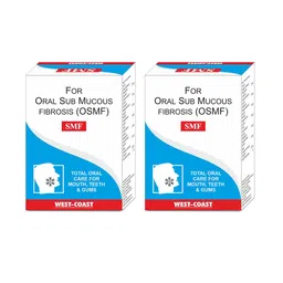 WestCoast Set Of 2 SMF Oral Gel Gargle Mucous Fibrosis Total Oral Care-12ml Each-14