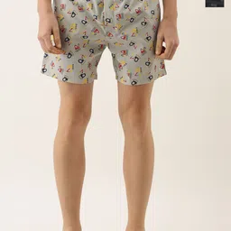 Urban Dog 2-Pcs Printed Pure Cotton Boxers UDBX157-UDBX261-image-85