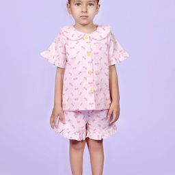 Nenolo Girls Printed Night suit-image-6